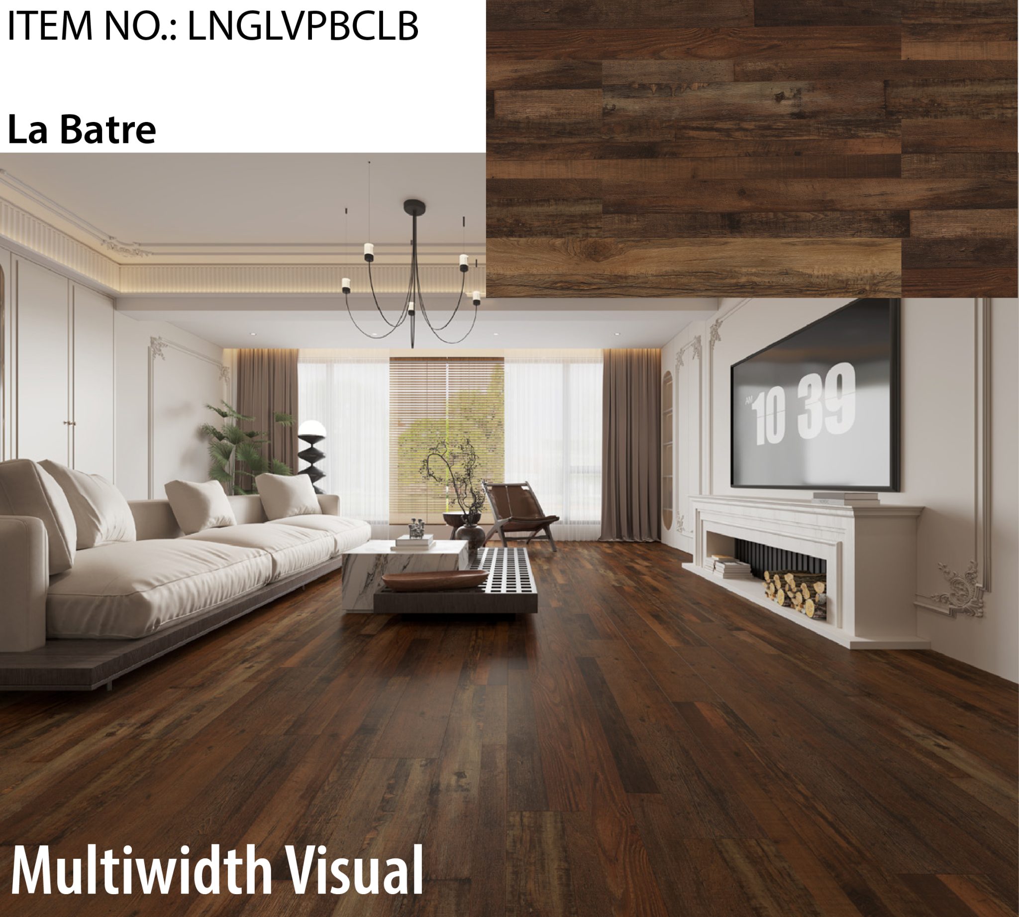 Lock & Go Bayou Collection Glue Down LVP — La Batre